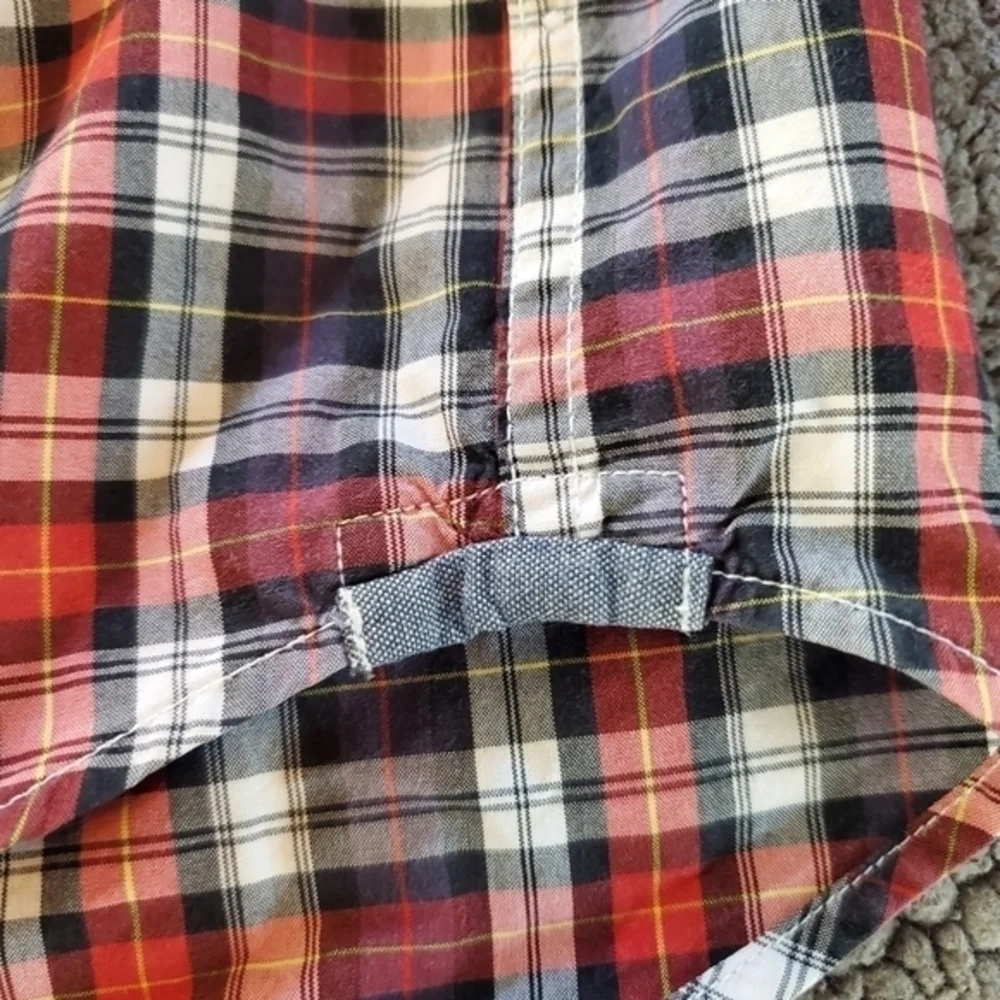 J. Crew 2-ply 100% Cotton Plaid Shirt